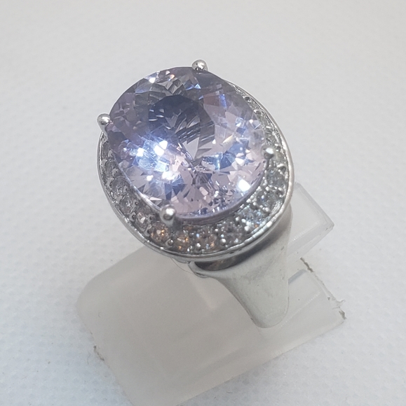 Victoria Wieck Jewelry - Victoria Weick Rose de France Amethyst and white Topaz ring